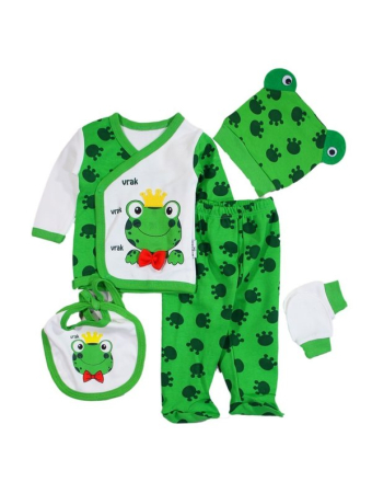 Set nou nascut - Costumas bebe,5 piese ,broscuta