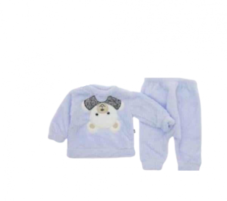 Costumase - Costumas cocolino, pentru bebe, ursuletul mofturos, albastru