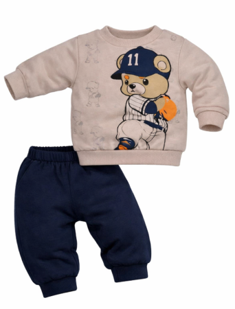 Costumase - Costumas copii, ursulet cu sapca, Albastru