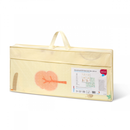 Covoras educativ din spumă XPE 180 x 200 cm Babyono, Cu doua fete [2]