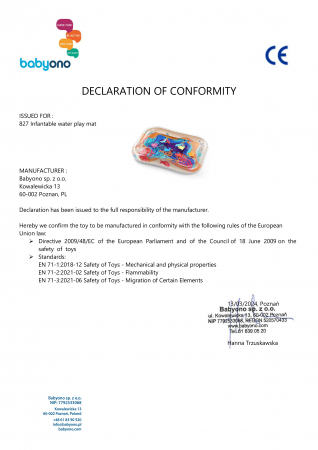 Covoras gonflabil de joaca cu apa Babyono [15]