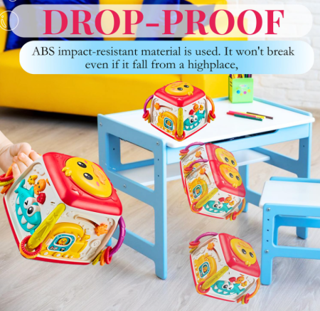 Cub interactiv, activitati mulltiple, 6 in 1 [6]