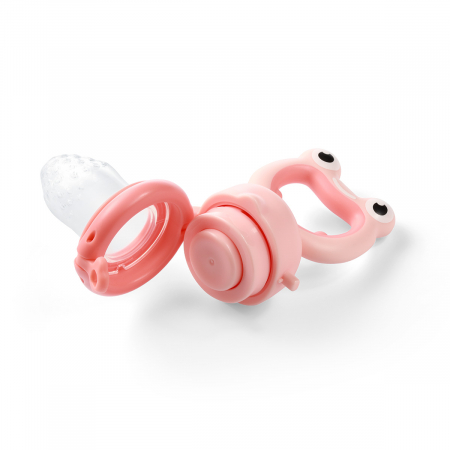 Dispozitiv hranire copii cu rasucire Babyono broscuta roz [4]