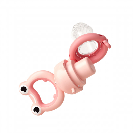 Dispozitiv hranire copii cu rasucire Babyono broscuta roz [5]
