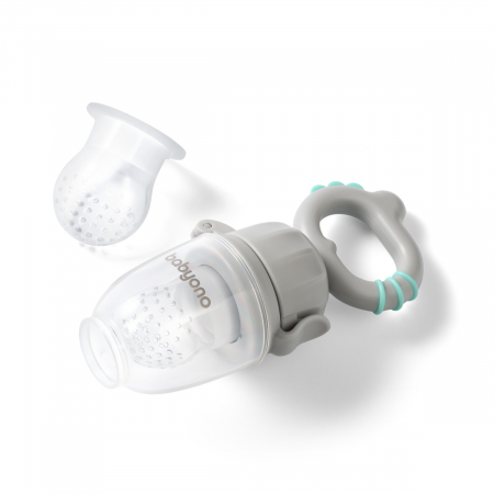 Dispozitiv hranire copii cu rasucire Babyono dino gri [9]