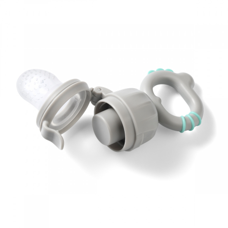 Dispozitiv hranire copii cu rasucire Babyono dino gri [4]