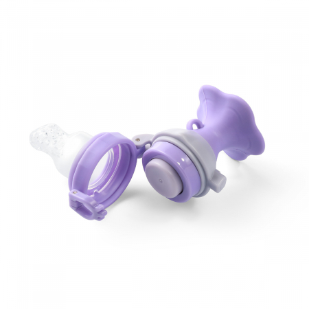 Dispozitiv hranire copii cu rasucire Babyono floare mov [4]