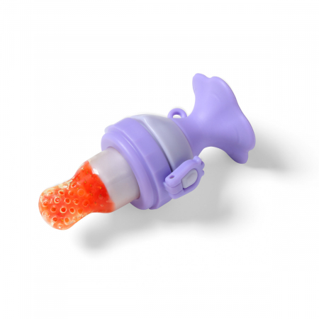 Dispozitiv hranire copii cu rasucire Babyono floare mov [6]