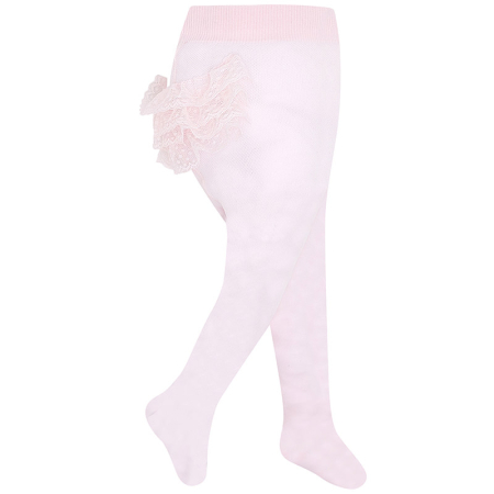 Ciorapi - Dres cu dantela pentru bebe fetita,0-6 luni