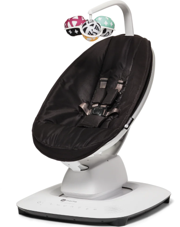 Fotoliu Balansoar Bebelusi 4MOMS MamaRoo 5.0 CLASSIC BLACK [1]