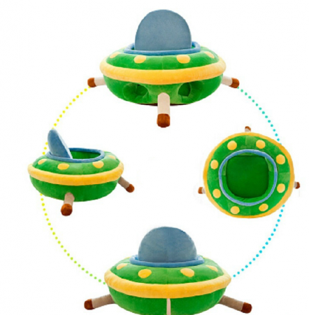 Fotoliu din plus, model centru de joaca, cu spatar detasabil, verde [3]