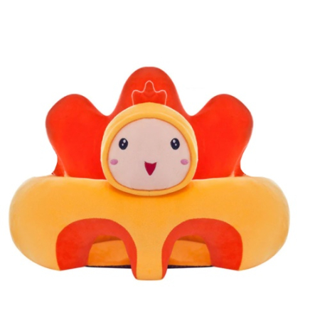 Mobilier camera copii - Fotoliu bebe din plus cu spatar si suport de picioare ,puisor