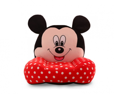 Mobilier camera copii - Fotoliu din plus - Mickey Mouse bulinute