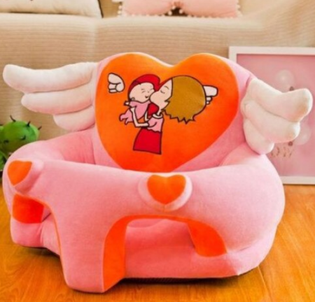 Fotoliu din plus, model Ingeras, Love mom, roz [1]