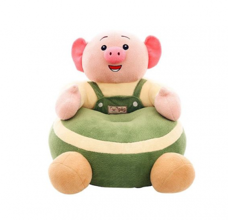 Mobilier camera copii - Fotoliu din plus, model Porcusor