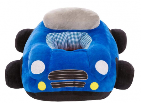 Fotoliu din plus, pentru copii, Albastru, +6 luni, Dimensiune 60 x70 x 25 cm [2]