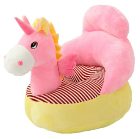 Mobilier camera copii - Fotoliu din plus Unicorn, Roz