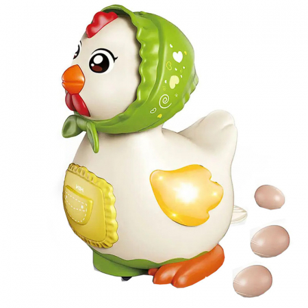 Jucarii tip Montessori - Gainusa muzicala, care face oua