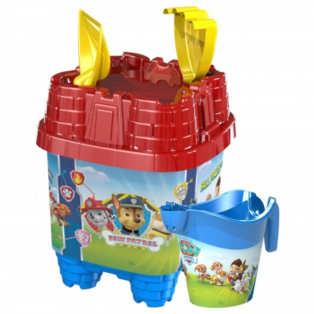 Jucarii de nisip - Galetusa Nisip+Acces. Paw Patrol Baieti/20cm