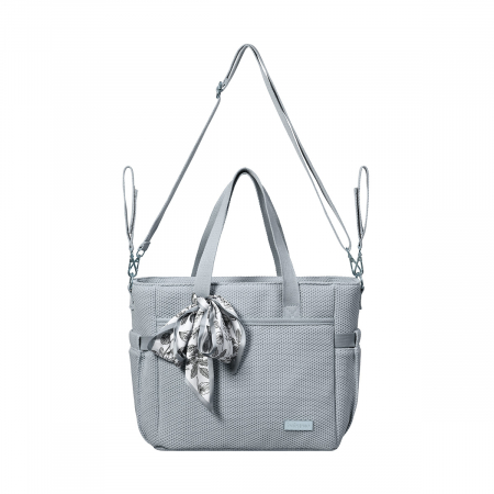 Geanta mame pentru carucior Carmen, gri, Babyono [4]