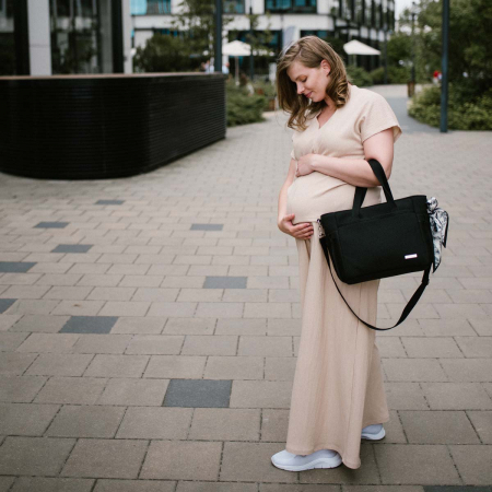 Geanta mame pentru carucior Carmen, negru, Babyono [6]