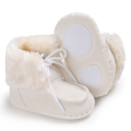 Fetite - Ghetute imblanite albe cu blanita ivoire