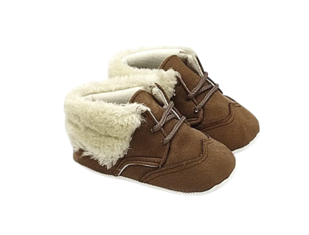 Bebe - Ghetute imblanite,cu siret,Leoncino,maro