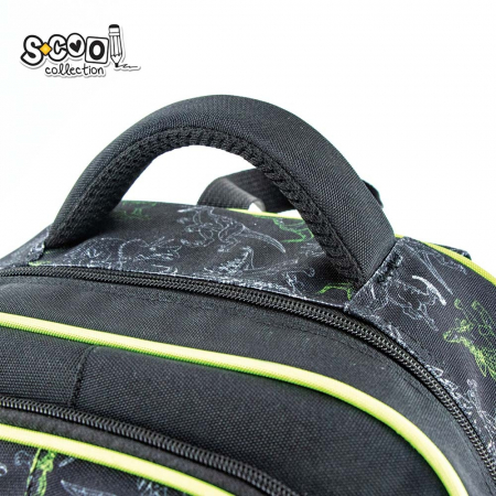 Ghiozdan 3D DINOSAURS, 38x35x20 cm - S-COOL [4]