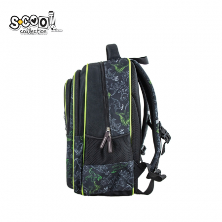 Ghiozdan 3D DINOSAURS, 38x35x20 cm - S-COOL [1]