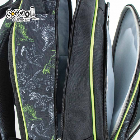 Ghiozdan 3D DINOSAURS, 38x35x20 cm - S-COOL [9]