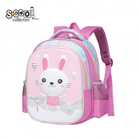 Ghiozdane gradinita - Ghiozdan 3D RABBIT, 25x17x31 Cm - S-COOL