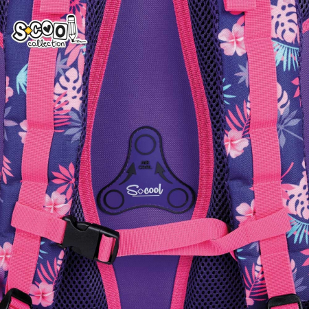 Ghiozdan anatomic FLAMINGO, 39x33x18 cm - S-COOL [8]