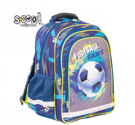 Ghiozdan Anatomic FOOTBALL, 38x39x19.5 Cm - S-COOL [1]