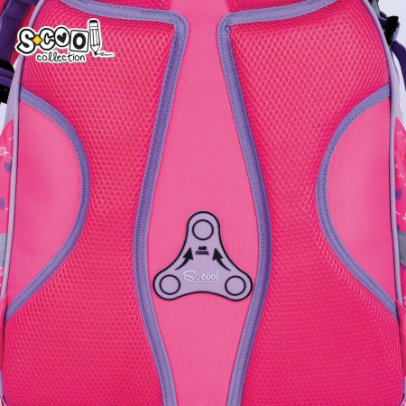 Ghiozdan anatomic KITTY LOVE, 39x33x18 cm - S-COOL [7]