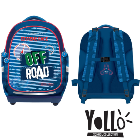 Ghiozdane - Ghiozdan Anatomic OFF ROAD, 38x39x19,5cm - S-COOL