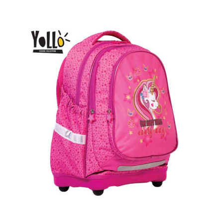 Ghiozdane - Ghiozdan Anatomic UNICORN, 38 Cm - YOLLO