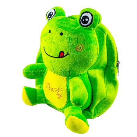 Ghiozdane gradinita - Ghiozdan din plus, Broasca