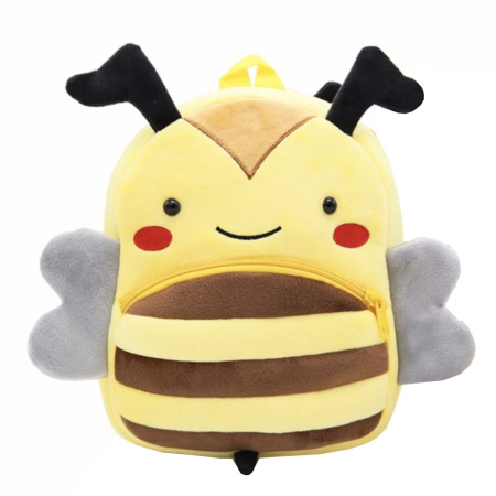 Ghiozdane gradinita - Ghiozdan Din Plus Pentru Copii Albina