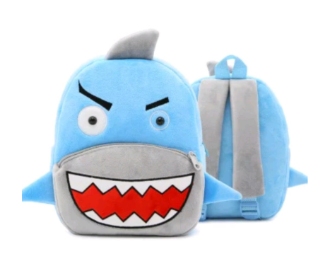 Ghiozdane gradinita - Ghiozdan Din Plus Pentru Copii Rechin