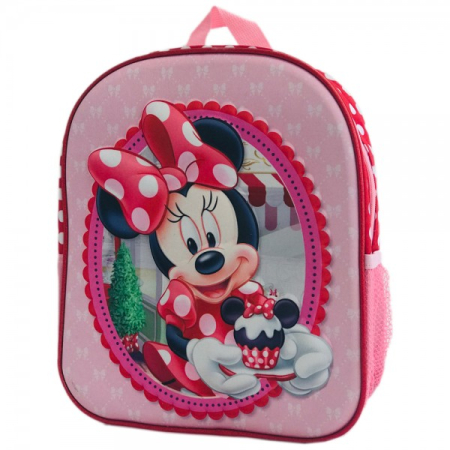Ghiozdane gradinita - Ghiozdan Gradinita , 3D MINNIE MOUSE,Dimensiuni:33,5*27,5CM