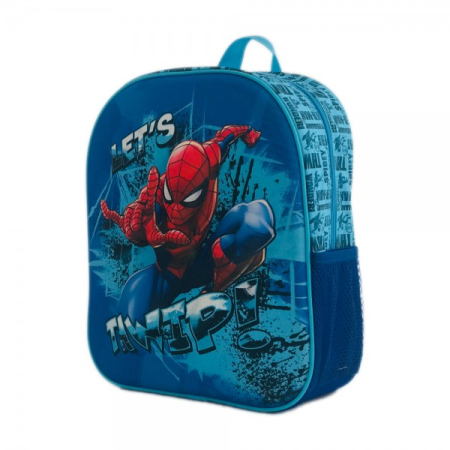 Ghiozdane - Ghiozdan Gradinita , 3D SPIDER MAN,Dimensiuni:33,5*27,5CM