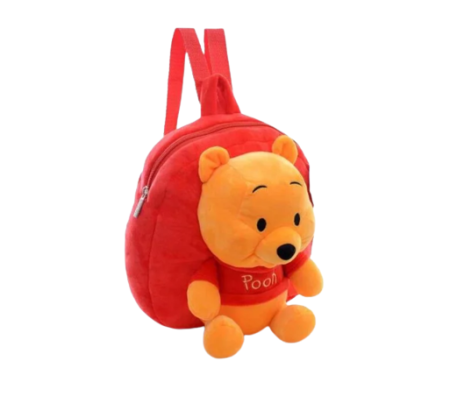 Ghiozdane gradinita - Ghiozdan gradinita, model animalut, Bubu-Still, 26 x 24 x 10 cm, Rosu bordo