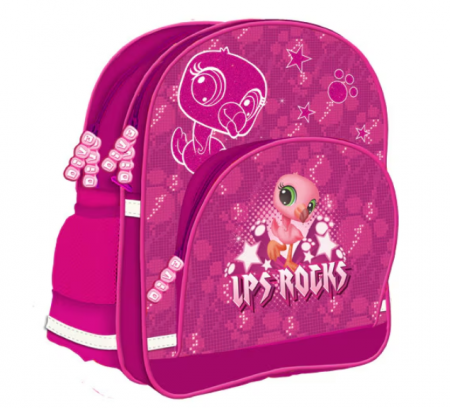 Ghiozdane - Ghiozdan, LPS 2,Produs reflectorizant, 2 compartimente, Dimensiuni: 38 x 30 x 17cm