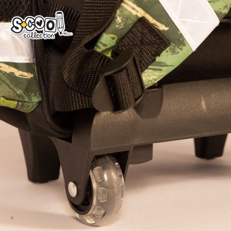 Ghiozdan Trolley DINO, 38x29x14 Cm - S-COOL [5]