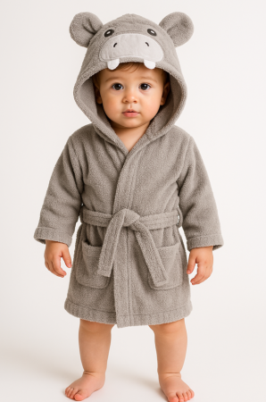 Prosop de baie - Halat de baie, cu gluga, Capison animalut