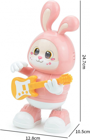 Iepurasul chitarist, muzical si luminos [1]