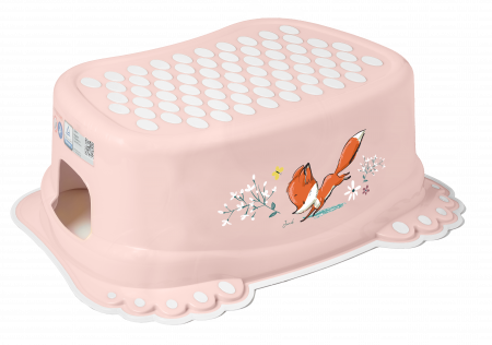 Pentru bebe - INALTATOR ANTI-DERAPANT TOALETA SI CHIUVETA FOREST ROZ