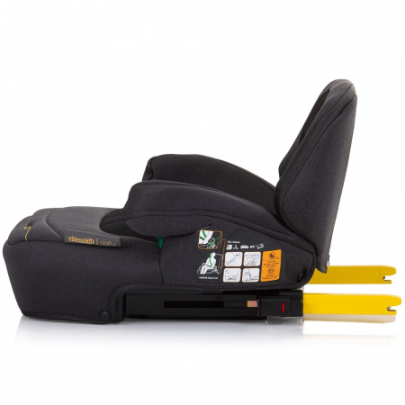 Inaltator auto Chipolino Safy I-Size 125-150 cm cu sistem Isofix [2]