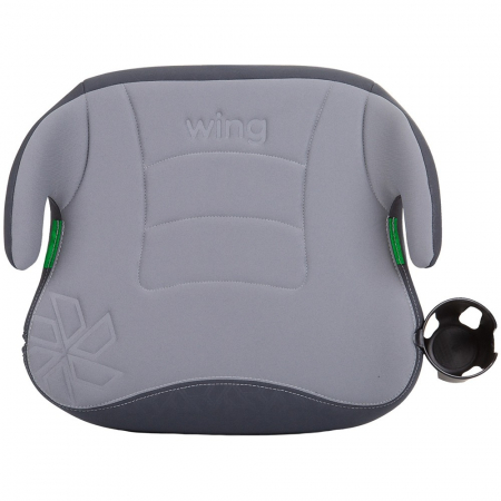 Scaun si scoica auto - Inaltator auto Chipolino Wing I-Size 125-150 cm ash grey cu sistem Isofix