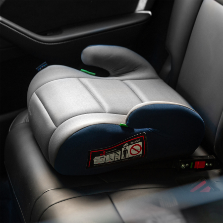 Inaltator auto Juju Jazzy Booster i-Size ISOFIX, Gri-Bleumarin [2]